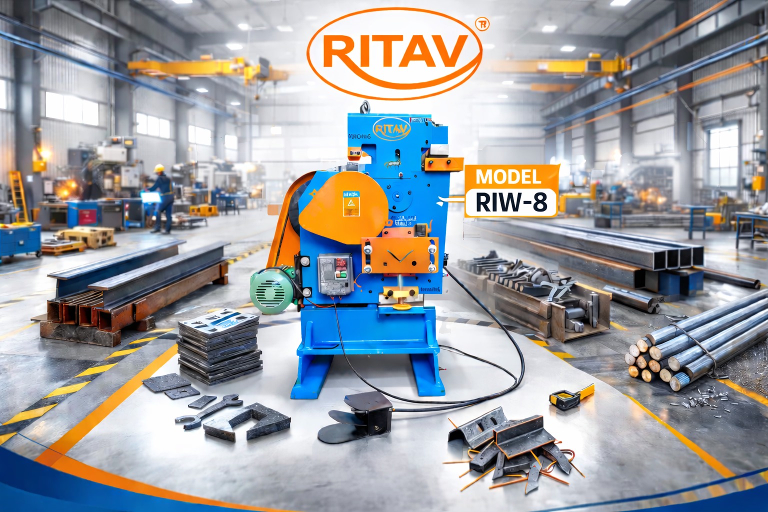 RIW-8 Mechanical Iron Worker 1